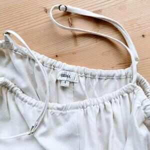 OZMA of California Vera Jumpsuit in Natural Silk Noil